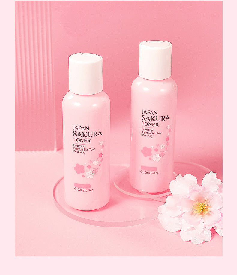 Tônico de Sakura japonesa - El Secreto de la Piel de Porcelana Asiática