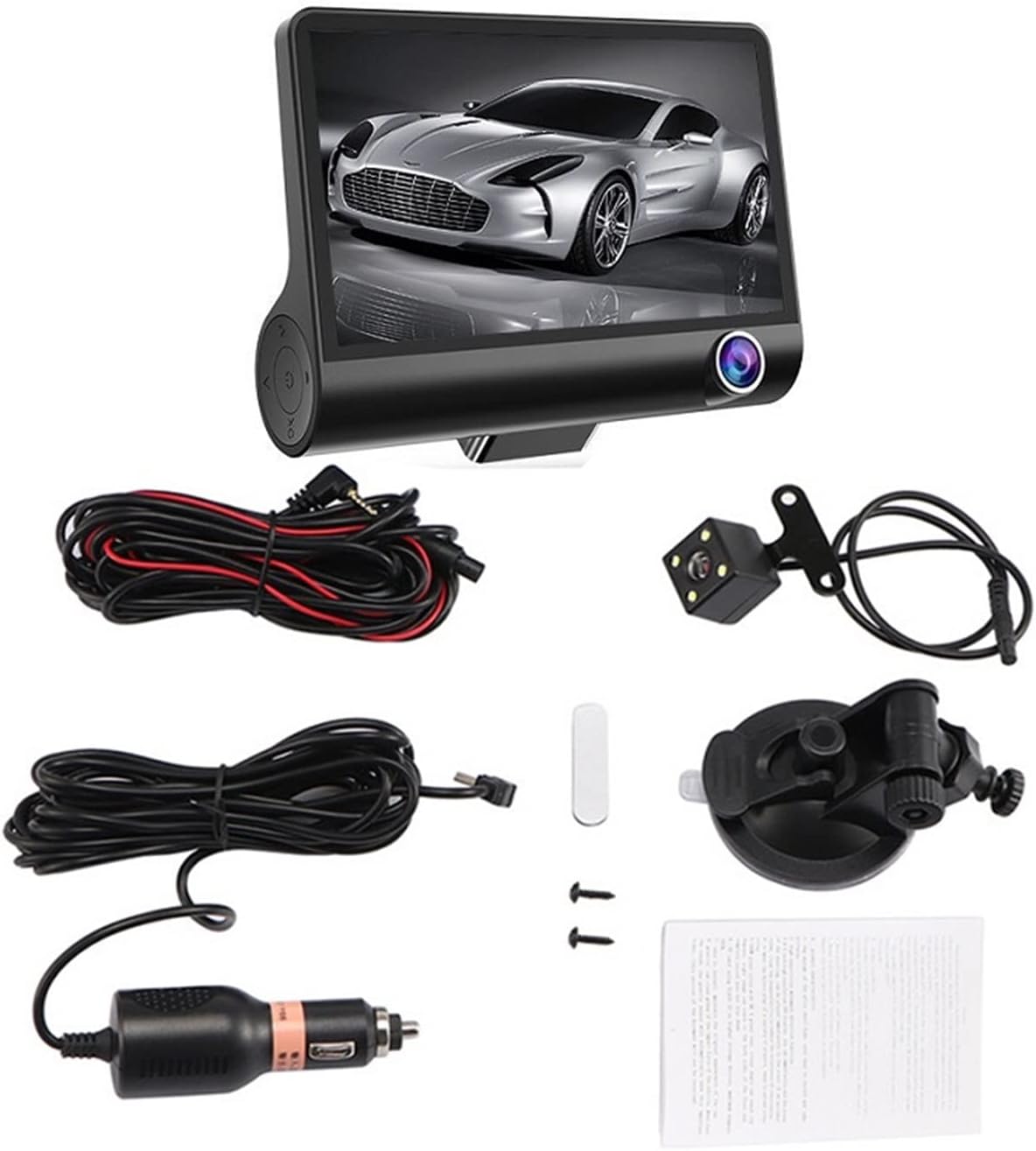 SafeDrive Pro™ - Cámara para Carro DVR 3 en 1