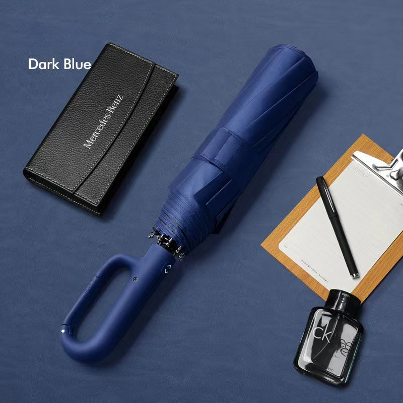 Sombrilla Premium con Clip Inteligente – Diseño Compacto, Resistente y con Protección UV
