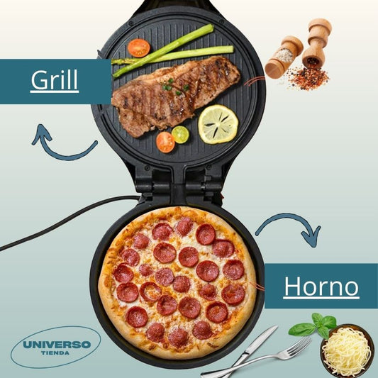 ChefMaster 360™: Estación Gourmet 2-en-1 (Horno + Parrilla)