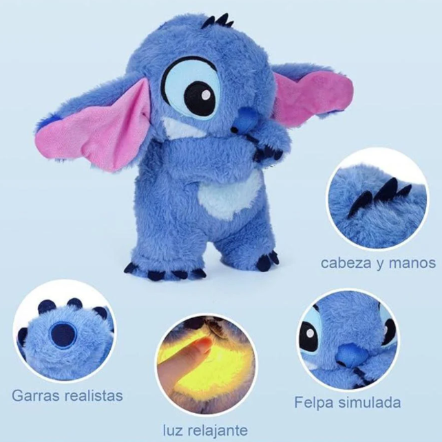 ¡El Peluche de Stitch que Respira, Abraza y Calma! - Descubre el compañero que alivia tu ansiedad