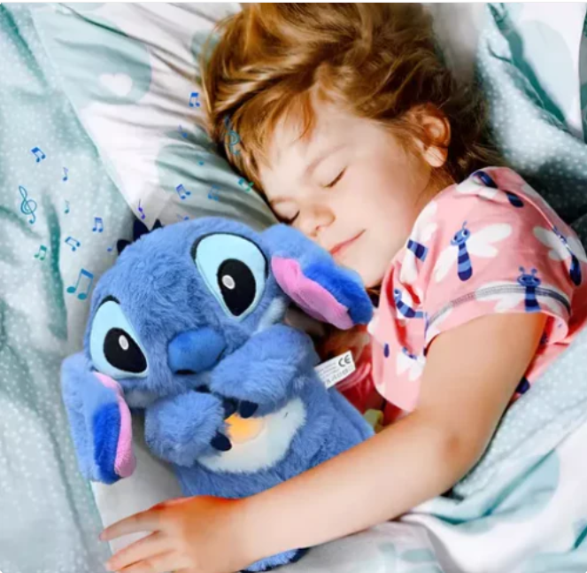 ¡El Peluche de Stitch que Respira, Abraza y Calma! - Descubre el compañero que alivia tu ansiedad