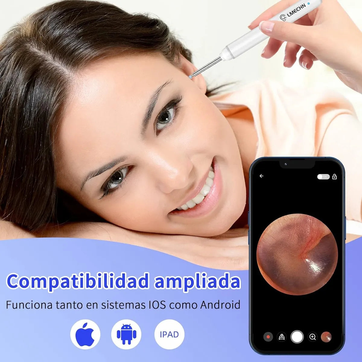 Limpiador de Oídos con Cámara NE3