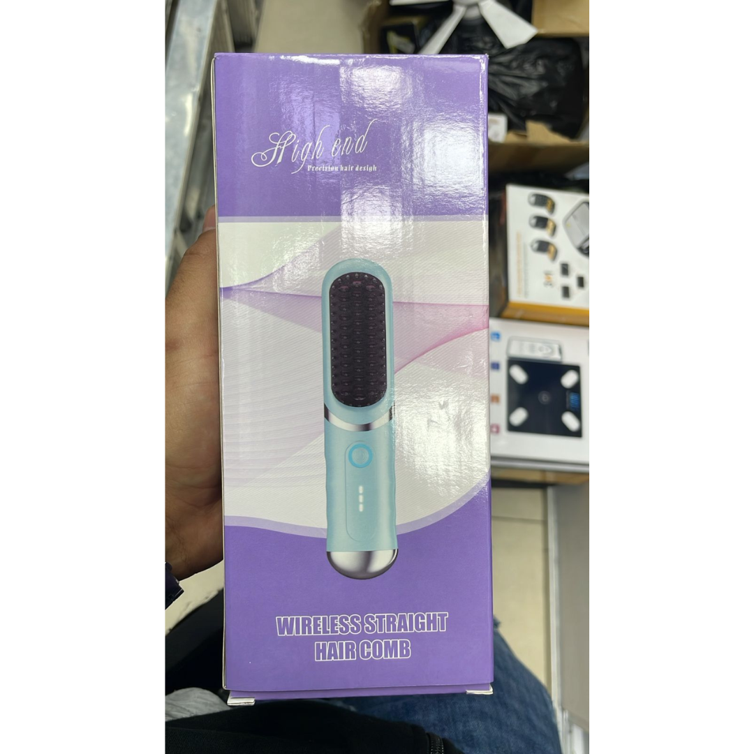 Cepillo Alisador Inalámbrico Recargable