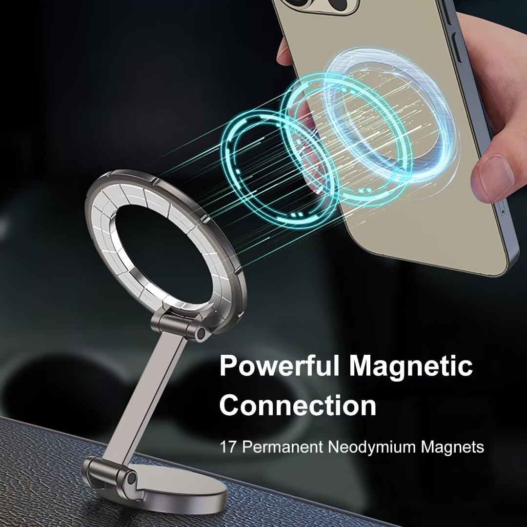 🧲 Soporte Magnético para Celular con Rotación 360°