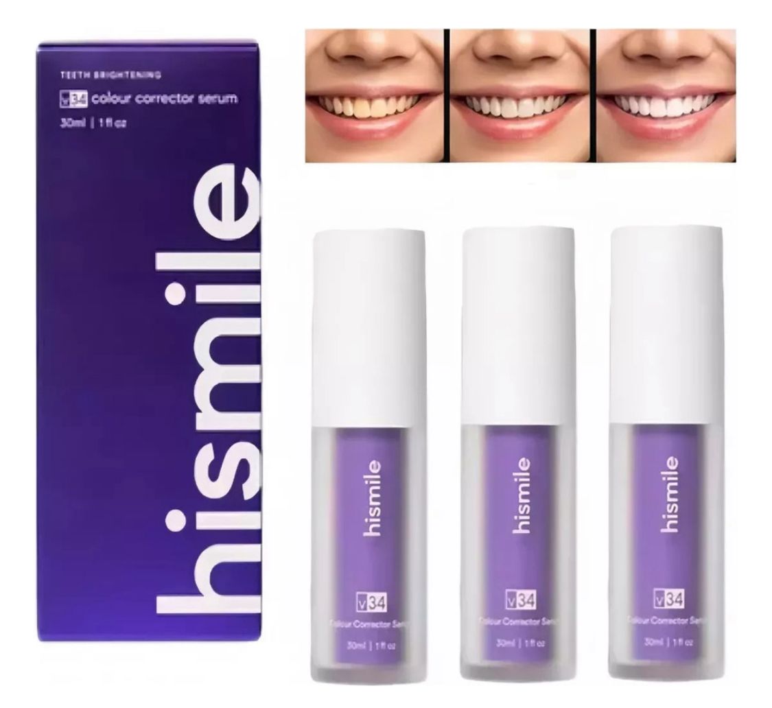 Blanqueador Dental Hismile v34 - Gratis Cepillo