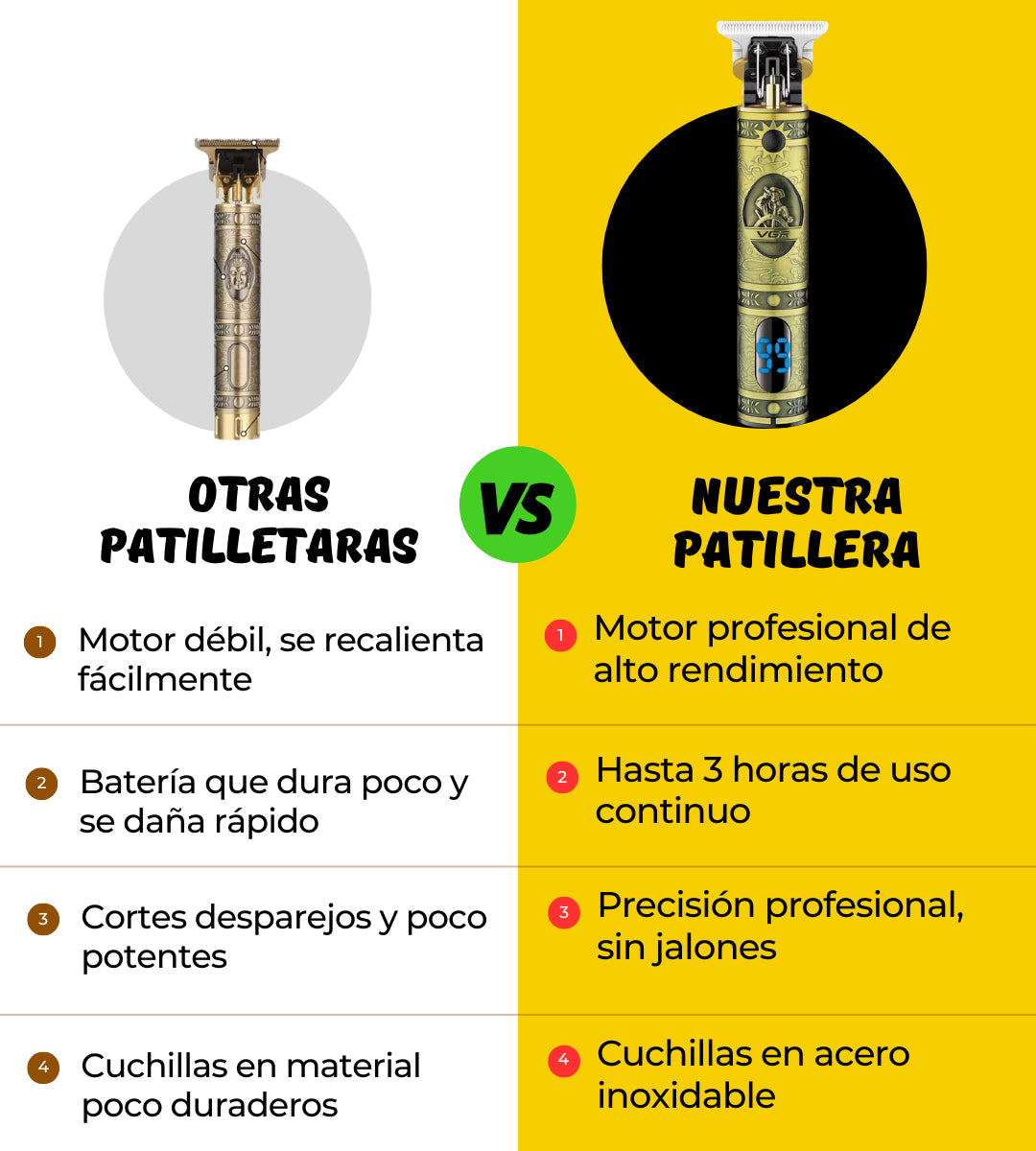 TITANIUM EDGE PRO - Patillera com Pantalla Led