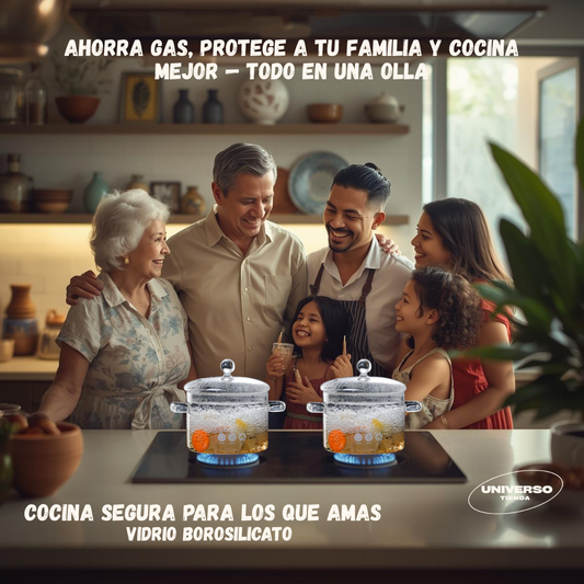 Olla Salud - Salud que se ve - Vidrio 1.5 Litros