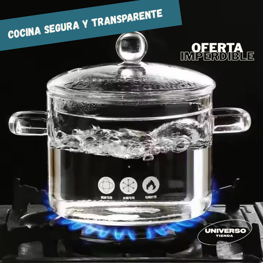 Olla Salud - Salud que se ve - Vidrio 1.5 Litros