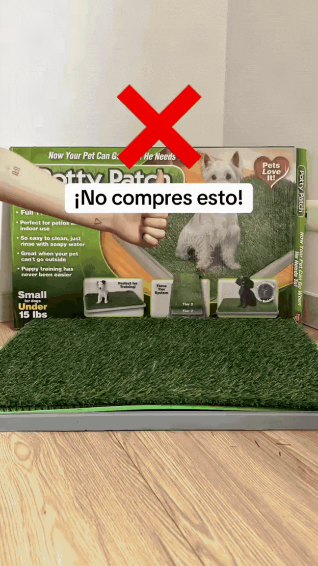 UrbaPasto 3x - El tapete que conquistará a tu perro. ¡Se acabó el pipí fuera de lugar!