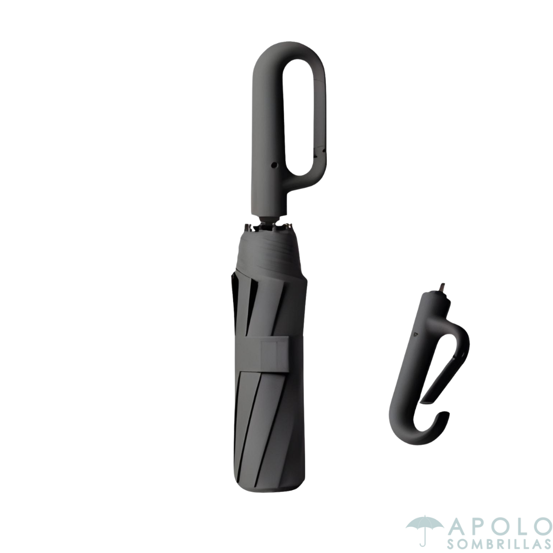 Sombrilla Premium con Clip Inteligente – Diseño Compacto, Resistente y con Protección UV