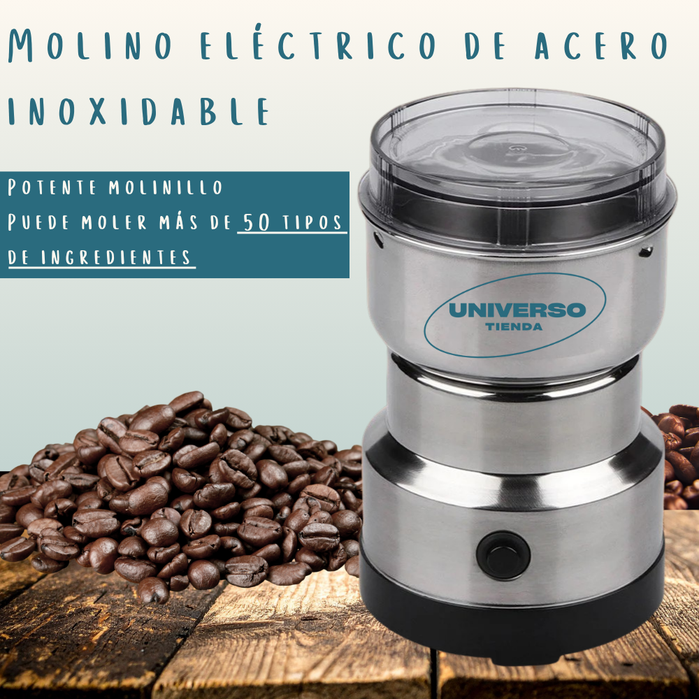 TurboMoli™ - Molino profesional con calidad superior  a un precio asequible: ahorre un 30 % en comparación con las marcas tradicionales.