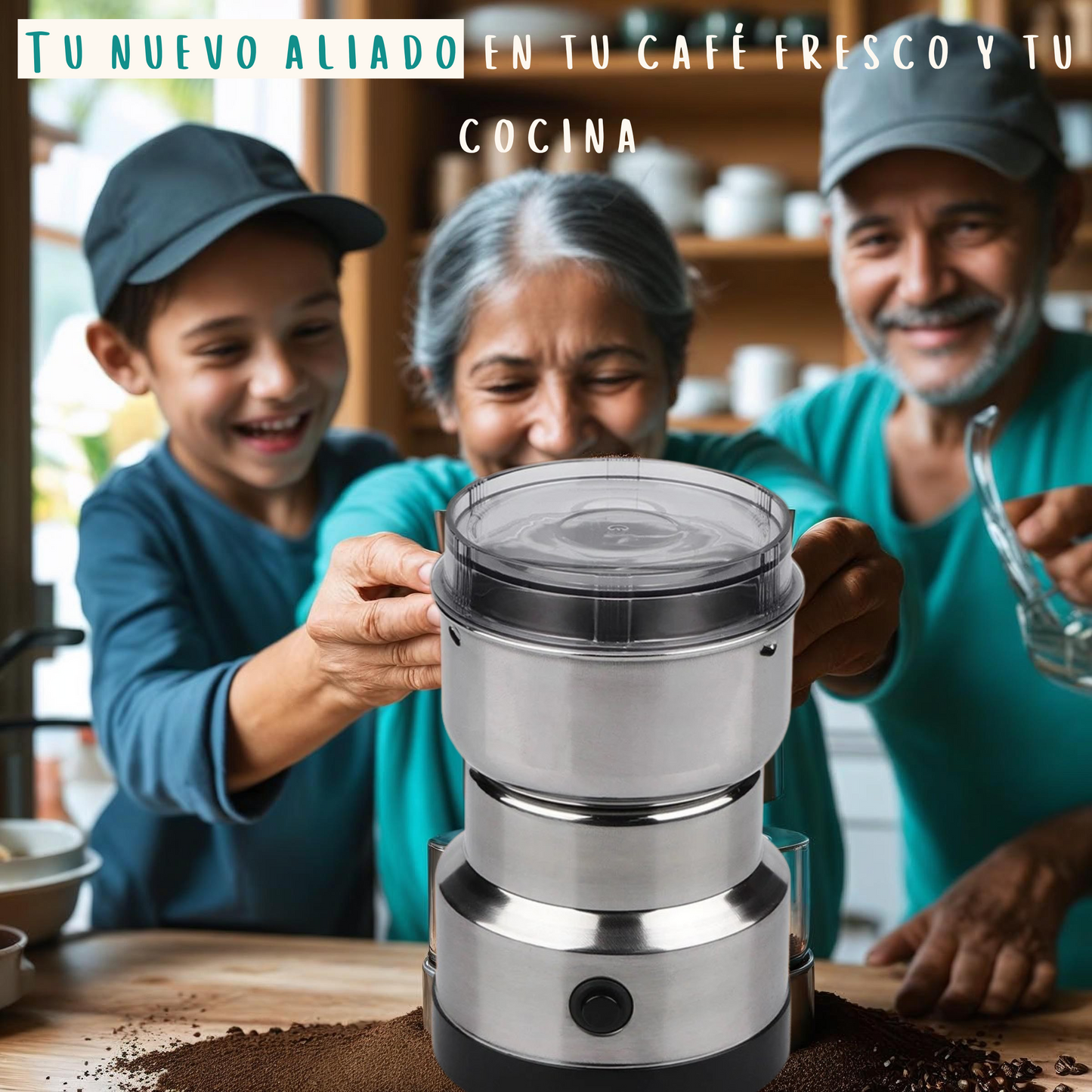 TurboMoli™ - Molino profesional con calidad superior  a un precio asequible: ahorre un 30 % en comparación con las marcas tradicionales.