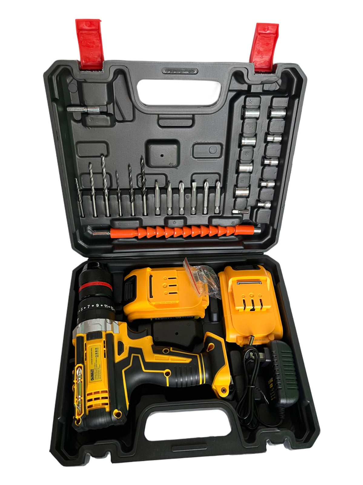 TALADRO INALAMBRICO DeWALT - Dos baterías de 24V + Accesorios