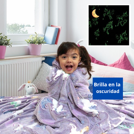 DreamGlow – La Cobija que Hace Brillar los Sueños (120x160 cm)