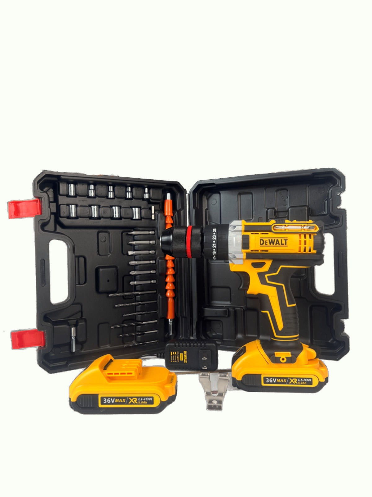 TALADRO INALAMBRICO DeWALT - Dos baterías de 24V + Accesorios
