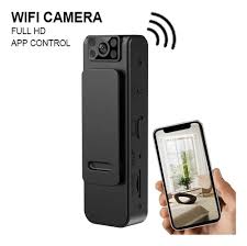Mini Cámara BodyCam Wi-Fi HD – Seguridad Total en Cualquier Lugar